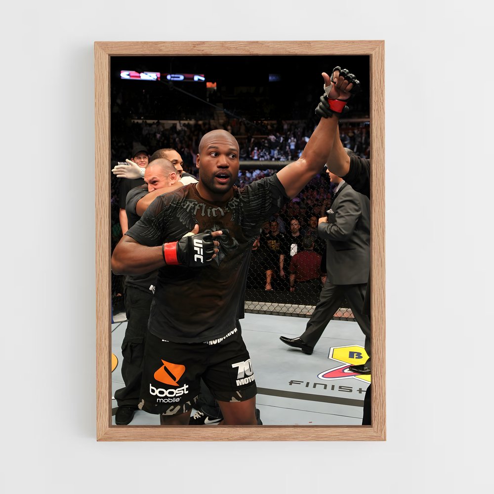 Poster Quinton rampage – affiche MMA (vue 4)